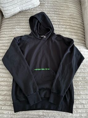 Diesel Black Hoodie with Back Design